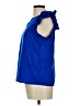 Shein Blue Short Sleeve Top Size 6 - photo 5