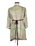 CAbi 100% Polyester Green Long Sleeve Blouse Size M - photo 2