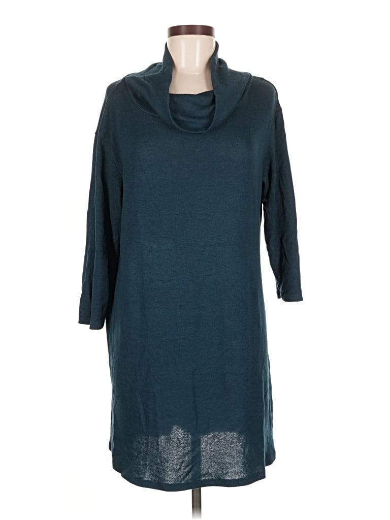 Pre-owned Mary Square Casual Dress In Blue