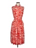 CAbi Print Red Casual Dress Size M - photo 1