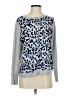 Chico's Animal Print Silver Pullover Sweater Size Sm (0) - photo 1