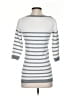 Atmosphere Stripes Silver Pullover Sweater Size 4 - photo 2