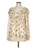 Entro Ivory Long Sleeve Blouse Size M - photo 1