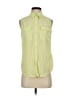 Equipment Green Sleeveless Button-Down Shirt Size XS - photo 1
