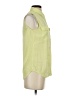 Equipment Green Sleeveless Button-Down Shirt Size XS - photo 4