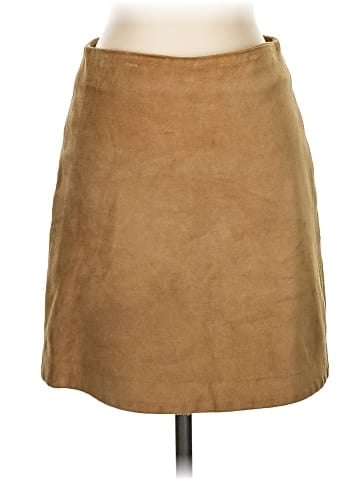 Banana Republic Leather Skirt (view 1)