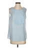 Premise Studio 100% Polyester Blue Sleeveless Blouse Size M - photo 1