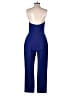 Adelyn Rae Solid Blue Jumpsuit Size M - photo 2