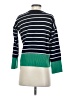 Boden Stripes Green Pullover Sweater Size XS - photo 2