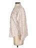 UNTUCKit 100% Cotton Tweed Pink Long Sleeve Blouse Size 8 - photo 5