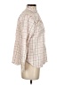 UNTUCKit 100% Cotton Tweed Pink Long Sleeve Blouse Size 8 - photo 4