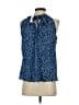 Rungolee Blue Sleeveless Blouse Size XS - photo 2
