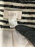 Ann Taylor LOFT Outlet Stripes Gold Jacket Size S - photo 6