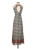 THML 100% Rayon Print Gray Casual Dress Size XS - photo 2