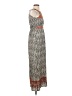 THML 100% Rayon Print Gray Casual Dress Size XS - photo 4