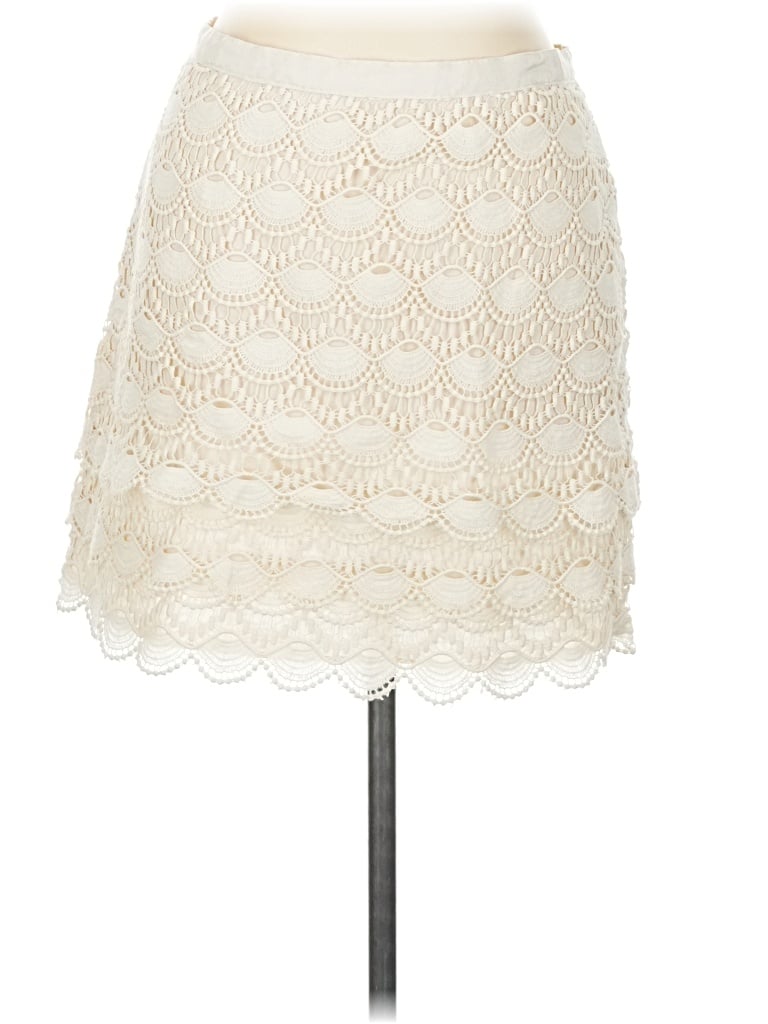Pre-owned Club Monaco Casual Skirt In Ivory