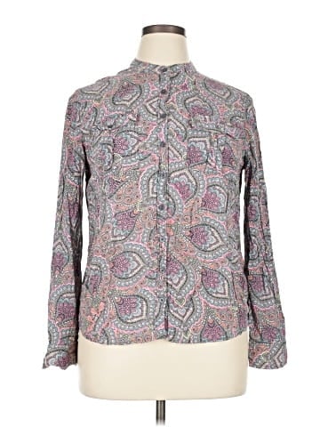 Aeropostale Long Sleeve Blouse (view 1)