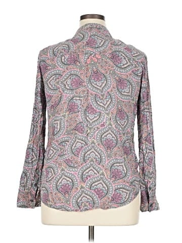 Aeropostale Long Sleeve Blouse (view 2)