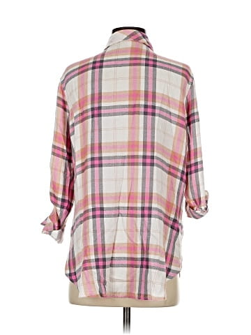 Hester & Orchard 3/4 Sleeve Button-Down Shirt (view 2)