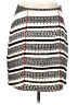 Tabitha 100% Cotton Graphic White Casual Skirt Size 10 - photo 1
