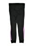 Justice Active Color Block Purple Black Track Pants Size 16 - photo 2