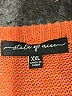 State Of Mind 100% Polyester Orange Pullover Sweater Size XXL - photo 7
