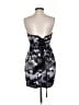 BCBGMAXAZRIA 100% Polyester Graphic Gray Cocktail Dress Size 4 - photo 2