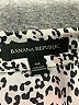 Banana Republic 100% Polyester Animal Print Silver Long Sleeve Blouse Size M - photo 7