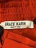 Grace Karin Orange Track Pants Size XS - photo 7