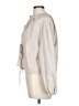 Unbranded 100% Polyester Silver Long Sleeve Blouse Size L - photo 5
