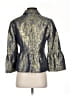 Moschino Cheap And Chic Print Gold Purple Blazer Size 0 - photo 2