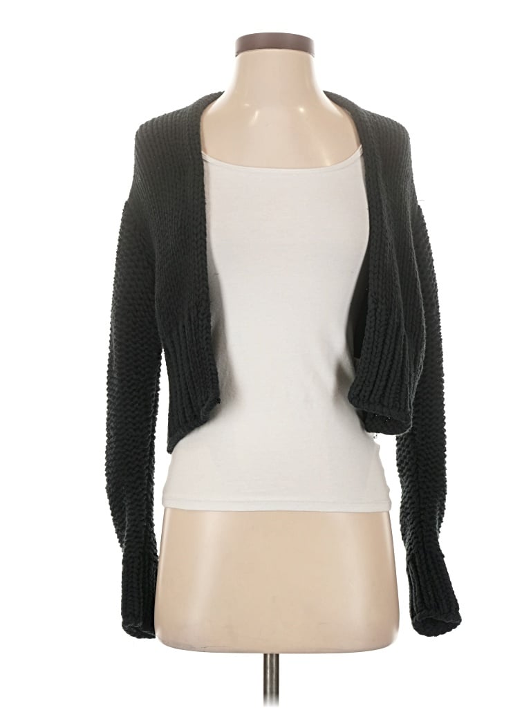 Pre-owned Free People Cardigan Sweater In Black