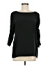 Jenny Han Black 3/4 Sleeve Blouse Size M - photo 1