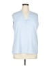Assorted Brands 100% Polyester Blue Sleeveless Blouse Size XL - photo 1