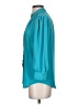 Moulinette Soeurs 100% Polyester Teal 3/4 Sleeve Blouse Size 4 - photo 5