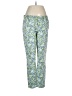 Gap Print Blue Active Pants Size 6 - photo 1