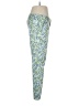 Gap Print Blue Active Pants Size 6 - photo 4