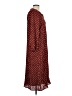 Roolee 100% Polyester Polka Dots Burgundy Casual Dress Size L - photo 4