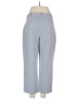 Talbots Chevron-herringbone Blue Casual Pants Size 8 - photo 2