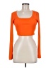Shein Orange Long Sleeve T-Shirt Size 6 - photo 1