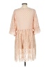 Akemi + Kin 100% Polyester Tan Pink Cocktail Dress Size 10 - photo 2