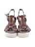 Bruno Magli 100% Leather Brown Tan Wedges Size EU 39 1/2 - photo 2