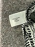 Lane Bryant 100% Polyester Animal Print Silver Long Sleeve Blouse Size 26 - 28 Plus - photo 8