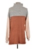 Blu Pepper Brown 3/4 Sleeve Turtleneck Size S - photo 2