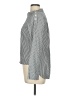 J.Crew 100% Cotton Gray Long Sleeve Turtleneck Size 6 - photo 5