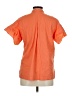 Halogen Orange Short Sleeve Blouse Size M - photo 2