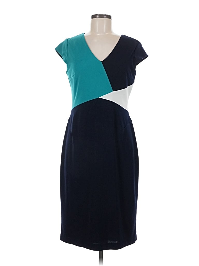 Pre-owned Anne Klein Cocktail Dress In Blue