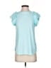 Crown & Ivy Teal Short Sleeve Top Size XS - photo 1
