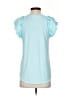 Crown & Ivy Teal Short Sleeve Top Size XS - photo 2