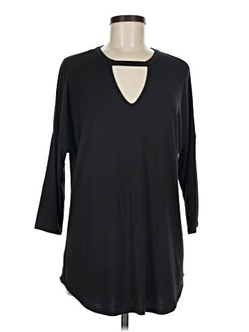 Half Moon by Modern Movement 3/4 Sleeve Top (view 1)